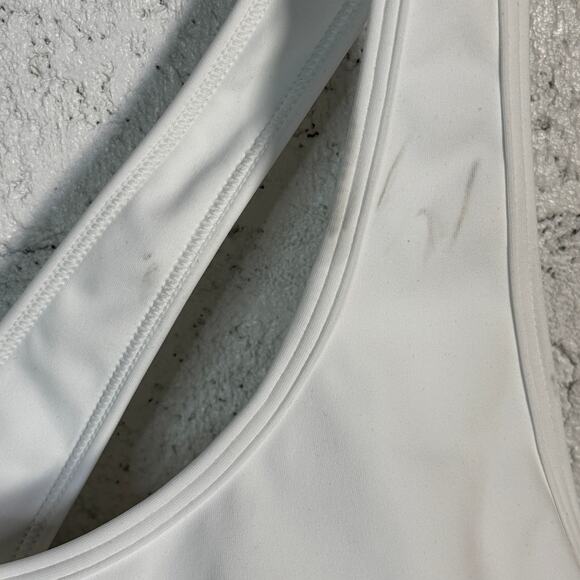 Ideology Plus Size Medium Impact Sports Bra, White 1X - Picture 2 of 7